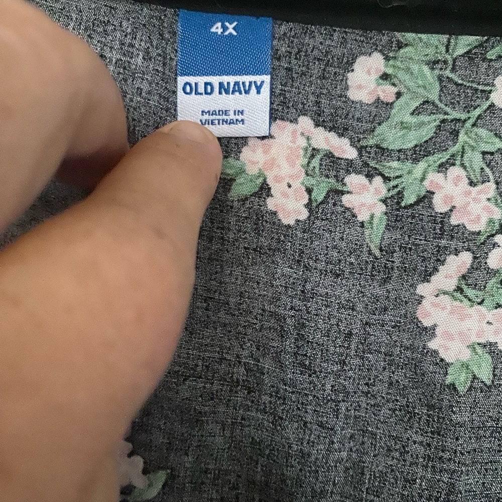 Old Navy peasant style top.